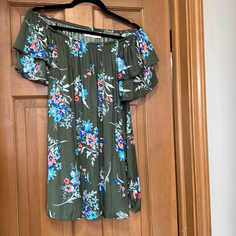Off the shoulder blouse